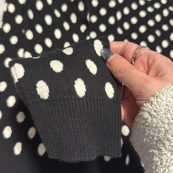 3/25 promo! 41 hawthorn polka dot sweater size medium - Picture 5 of 7